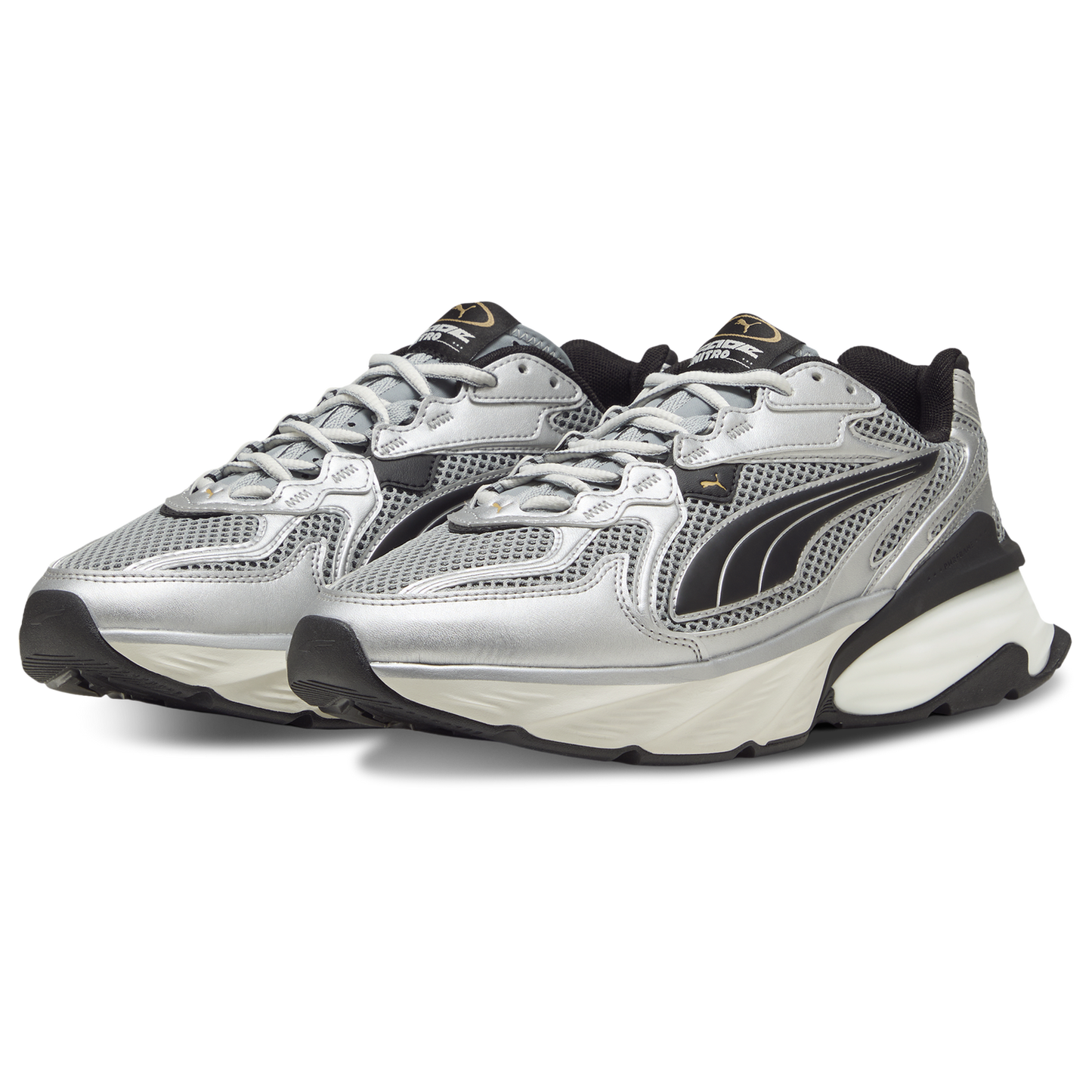 PUMA Fade Nitro Ls - Men's - Cool Mid Gray/Puma Silver/Puma Black