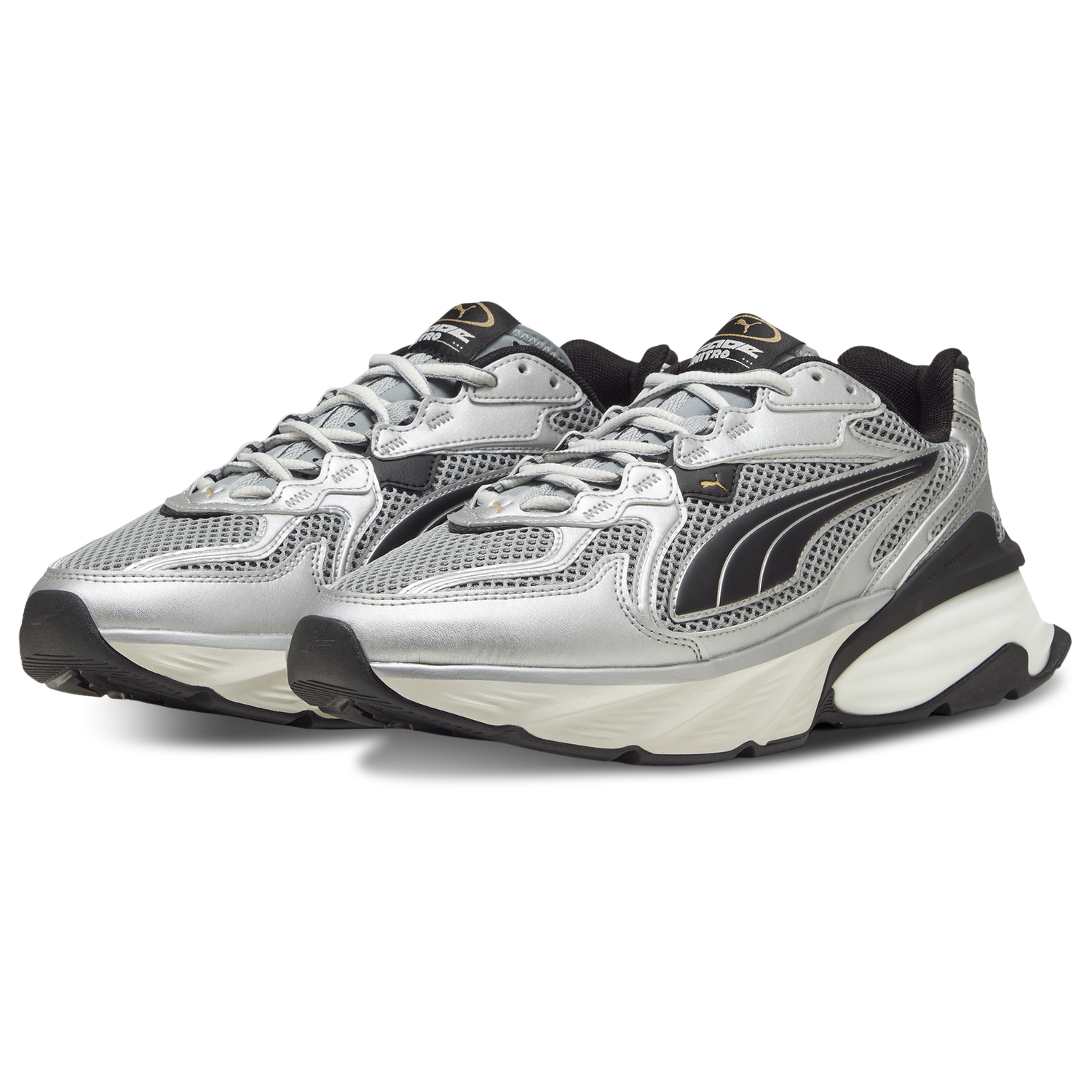 PUMA Fade Nitro Ls - Men's - Cool Mid Gray/Puma Silver/Puma Black
