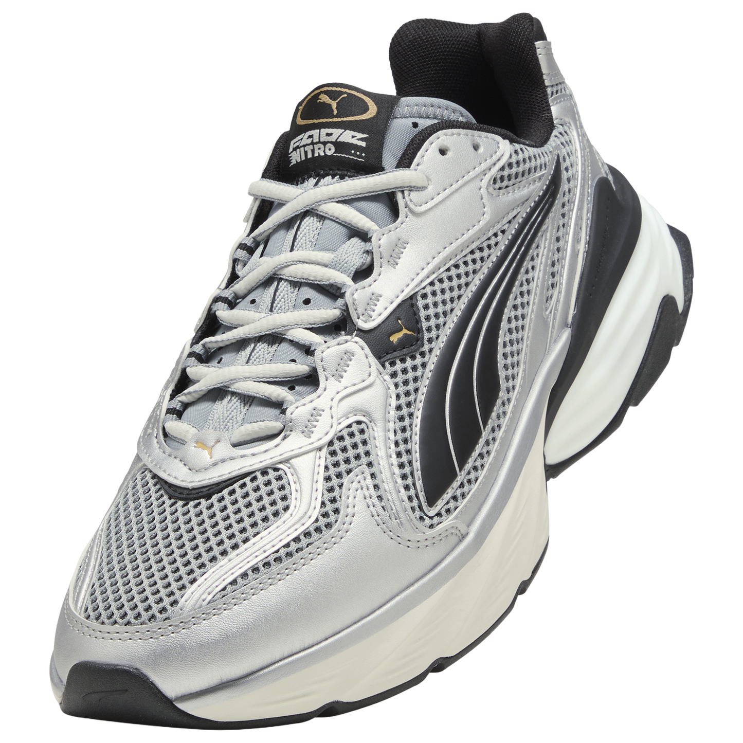 PUMA Fade Nitro Ls - Men's - Cool Mid Gray/Puma Silver/Puma Black