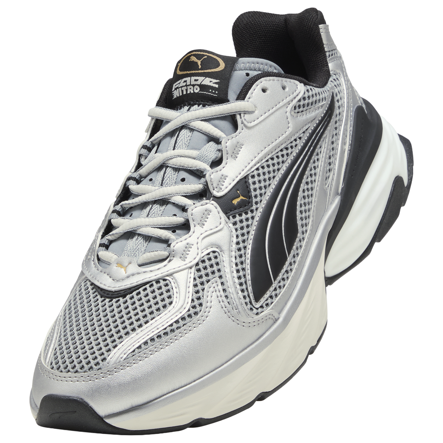 PUMA Fade Nitro Ls - Men's - Cool Mid Gray/Puma Silver/Puma Black