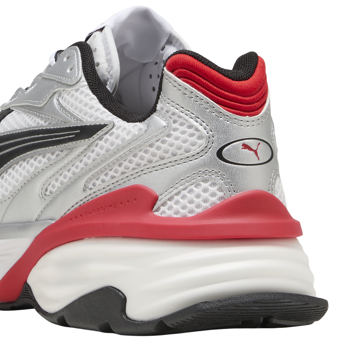 PUMA Fade Nitro Ls - Men's - Puma White/Puma Silver/For All Time Red