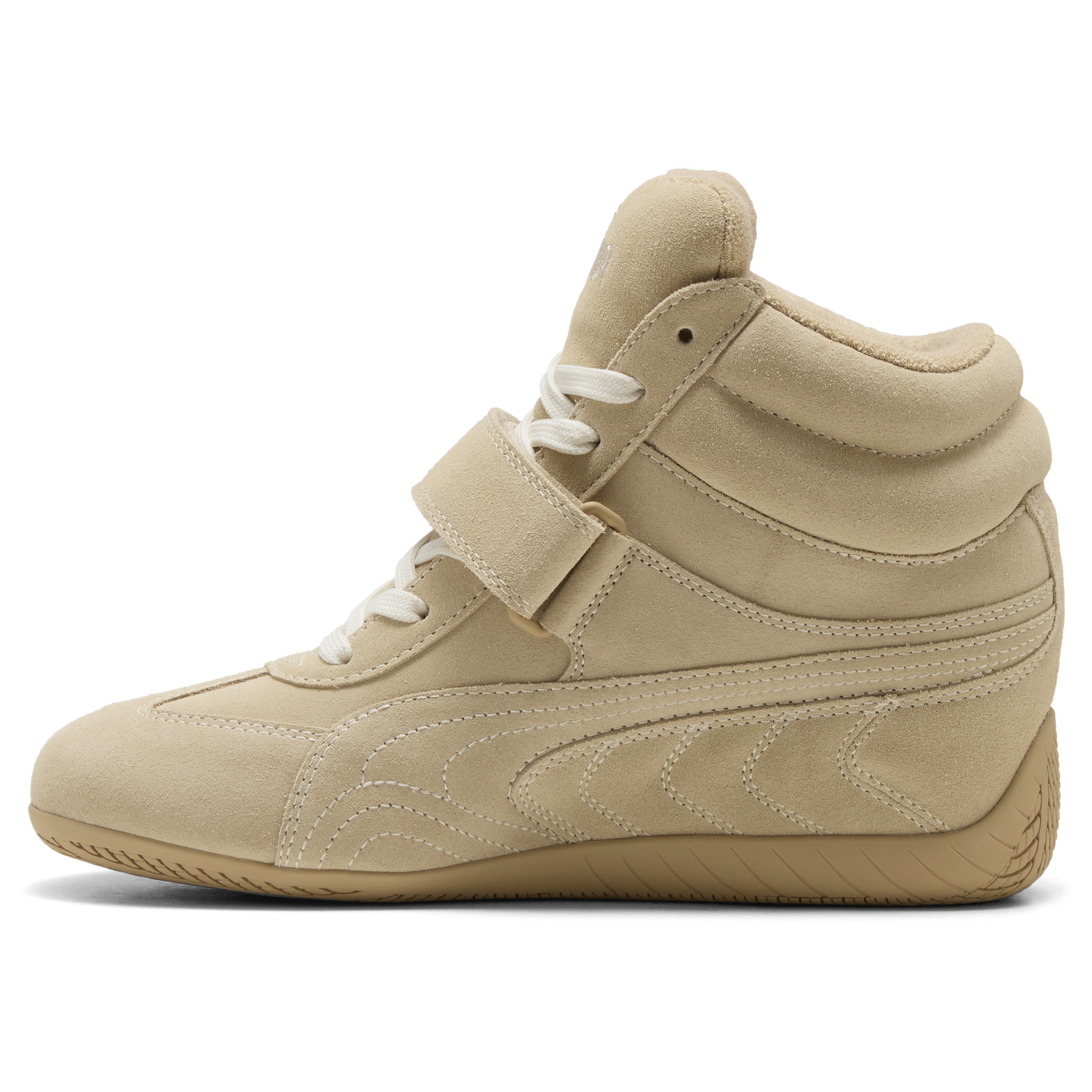 PUMA Suede Classic Wedge - Women's - Alpine Snow/Sand Dune