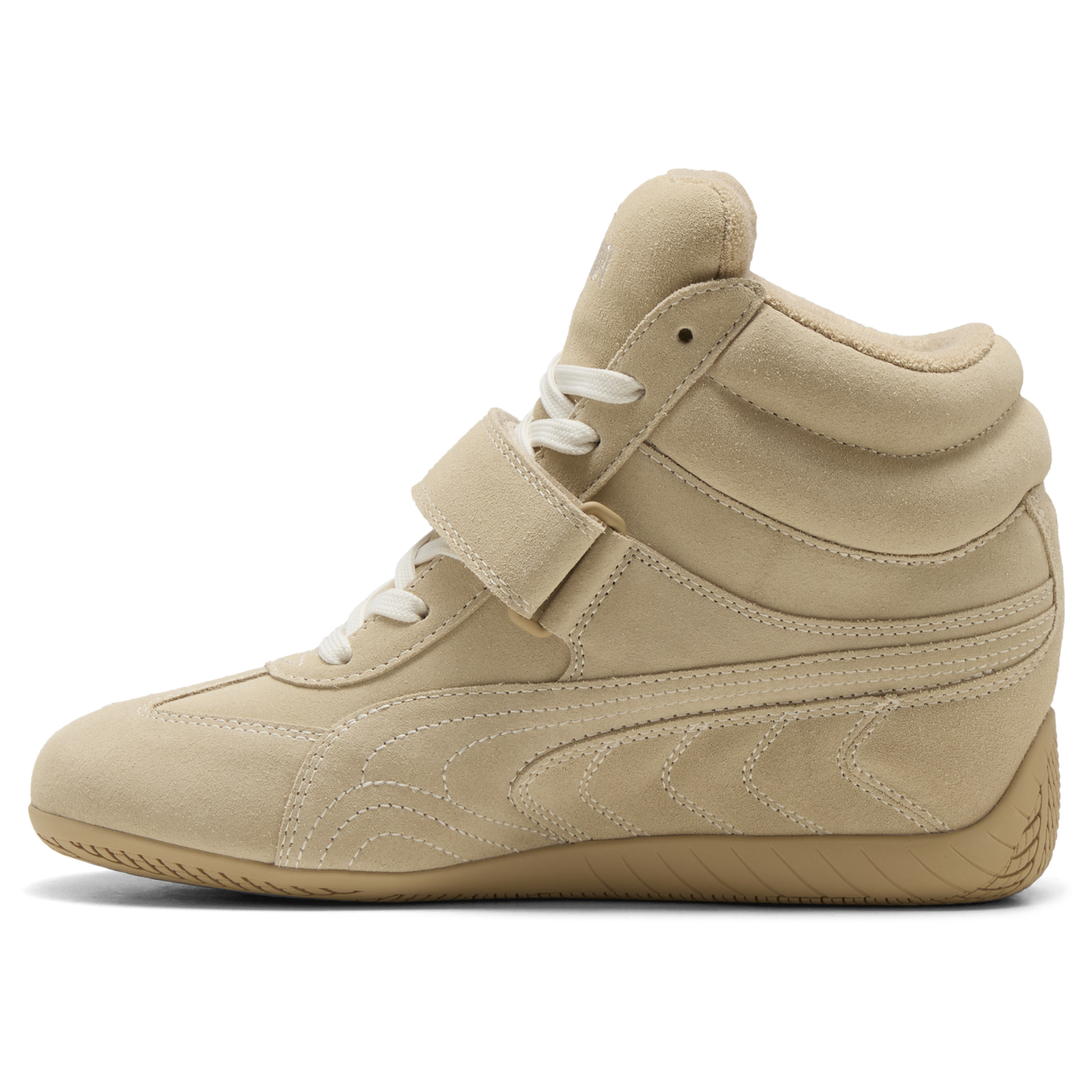 PUMA Suede Classic Wedge - Women's - Alpine Snow/Sand Dune