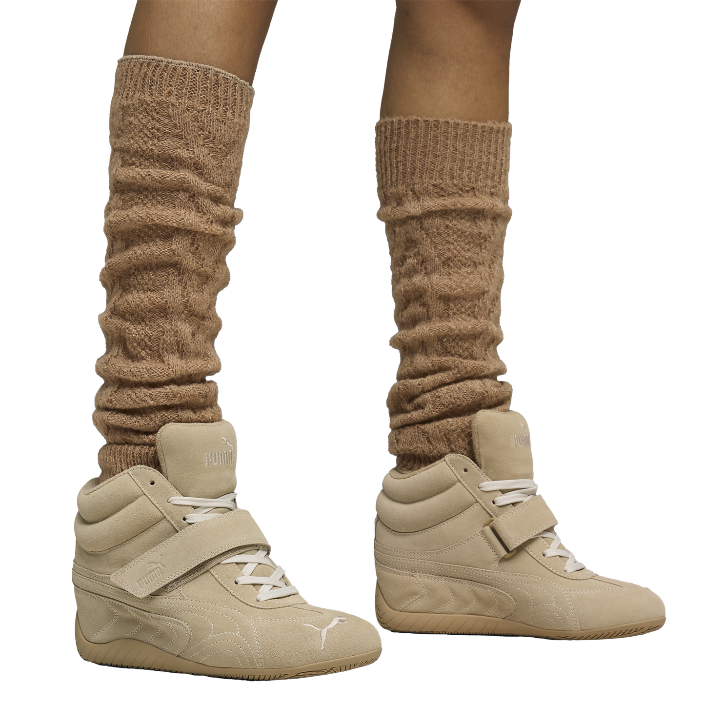 PUMA Suede Classic Wedge - Women's - Alpine Snow/Sand Dune
