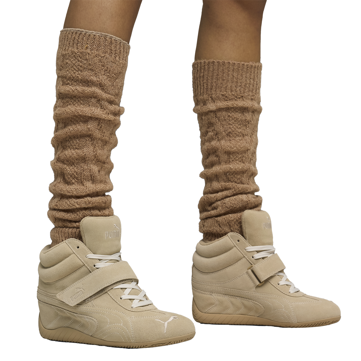 PUMA Suede Classic Wedge - Women's - Alpine Snow/Sand Dune
