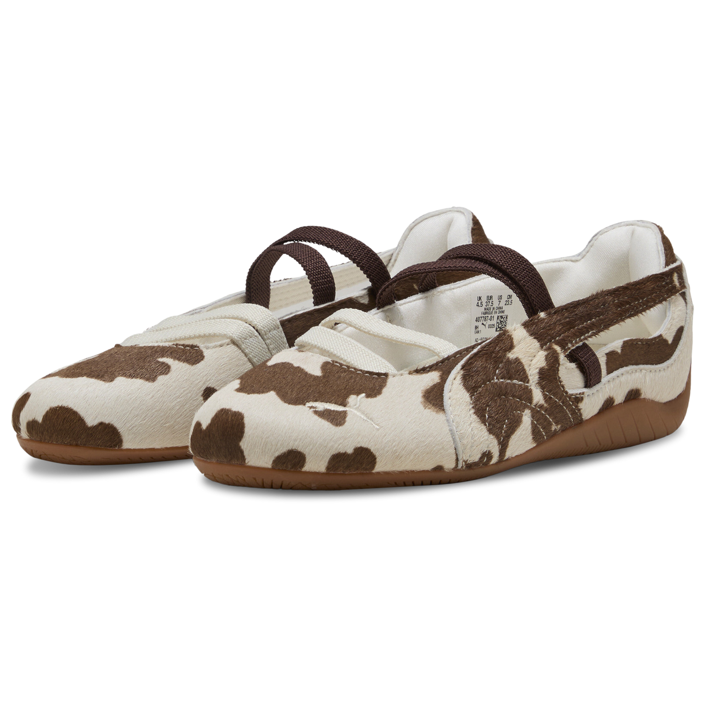 PUMA Speedcat Ballet Cow - Women's - Chocolate Brown/Warm White