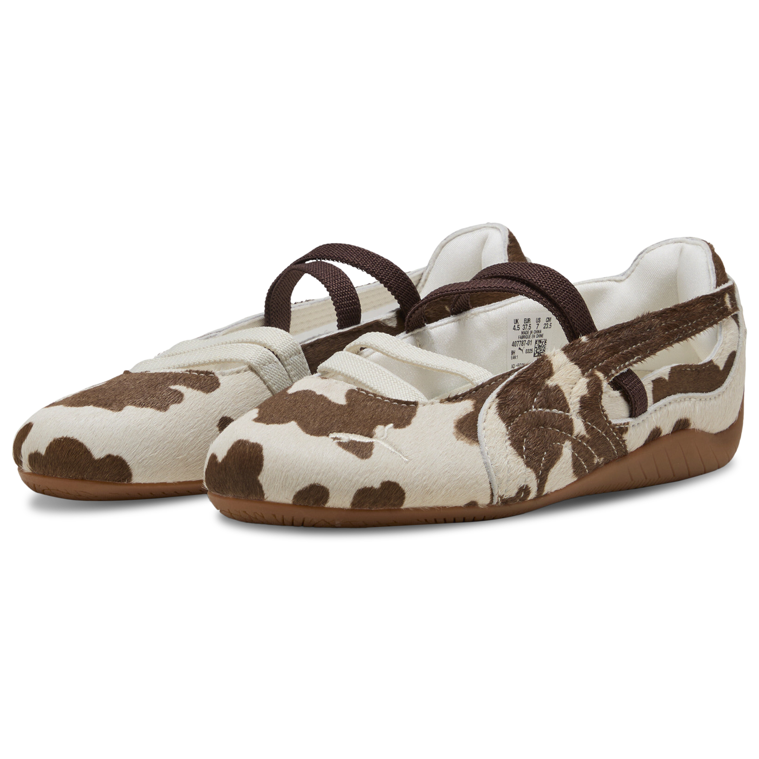 PUMA Speedcat Ballet Cow - Women's - Chocolate Brown/Warm White