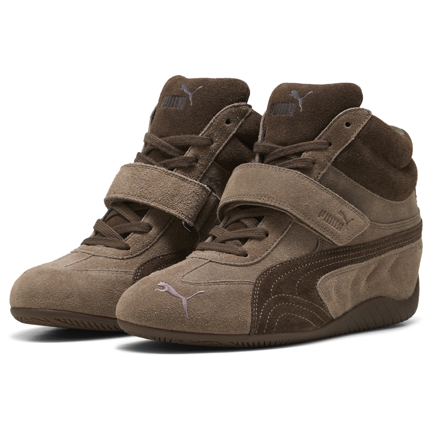 PUMA Speedcat Wedge - Women's - Totally Taupe/Chocolate