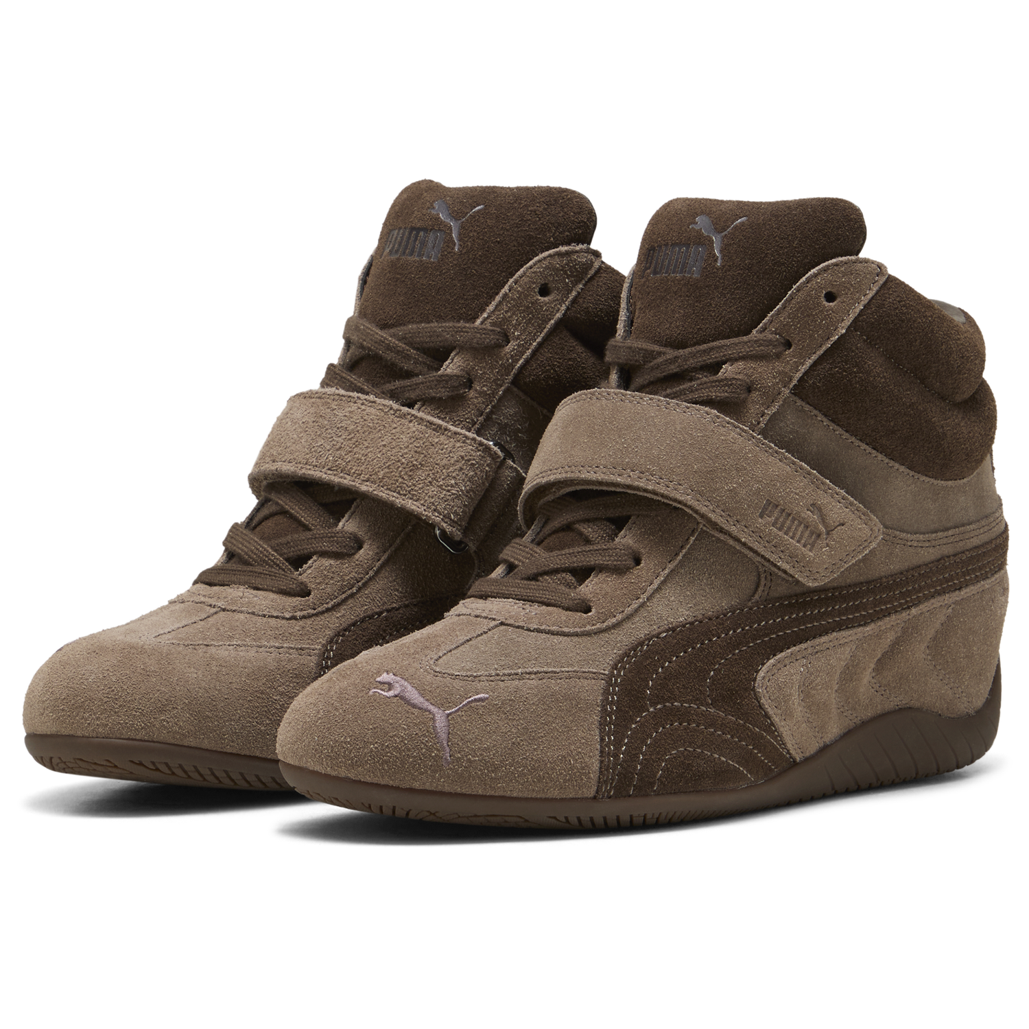 PUMA Speedcat Wedge - Women's - Totally Taupe/Chocolate