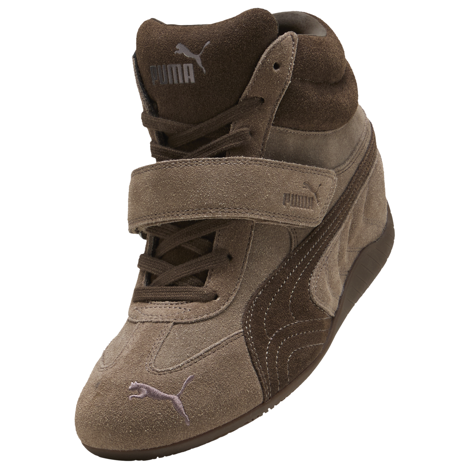 PUMA Speedcat Wedge - Women's - Totally Taupe/Chocolate