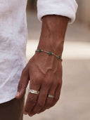 CLOVER BRACELET SET | Silver
