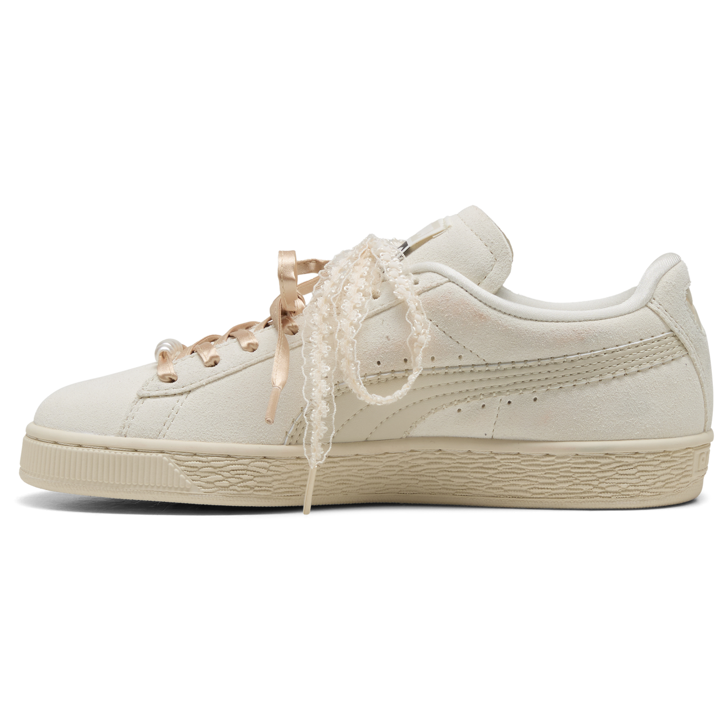 PUMA Suede Bloom - Women's - White/White