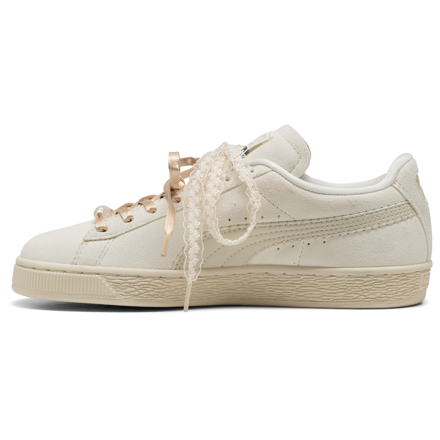 PUMA Suede Bloom - Women's - White/White