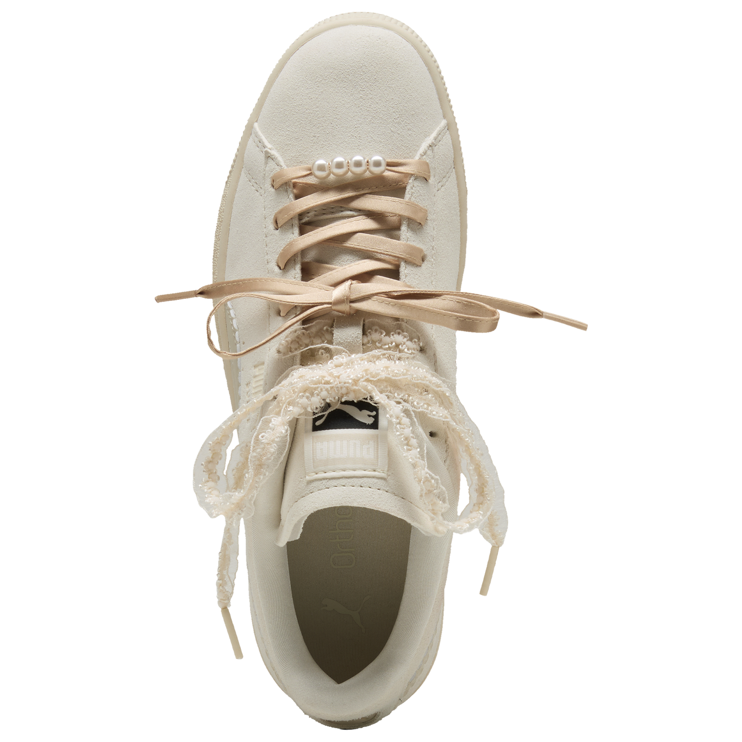 PUMA Suede Bloom - Women's - White/White