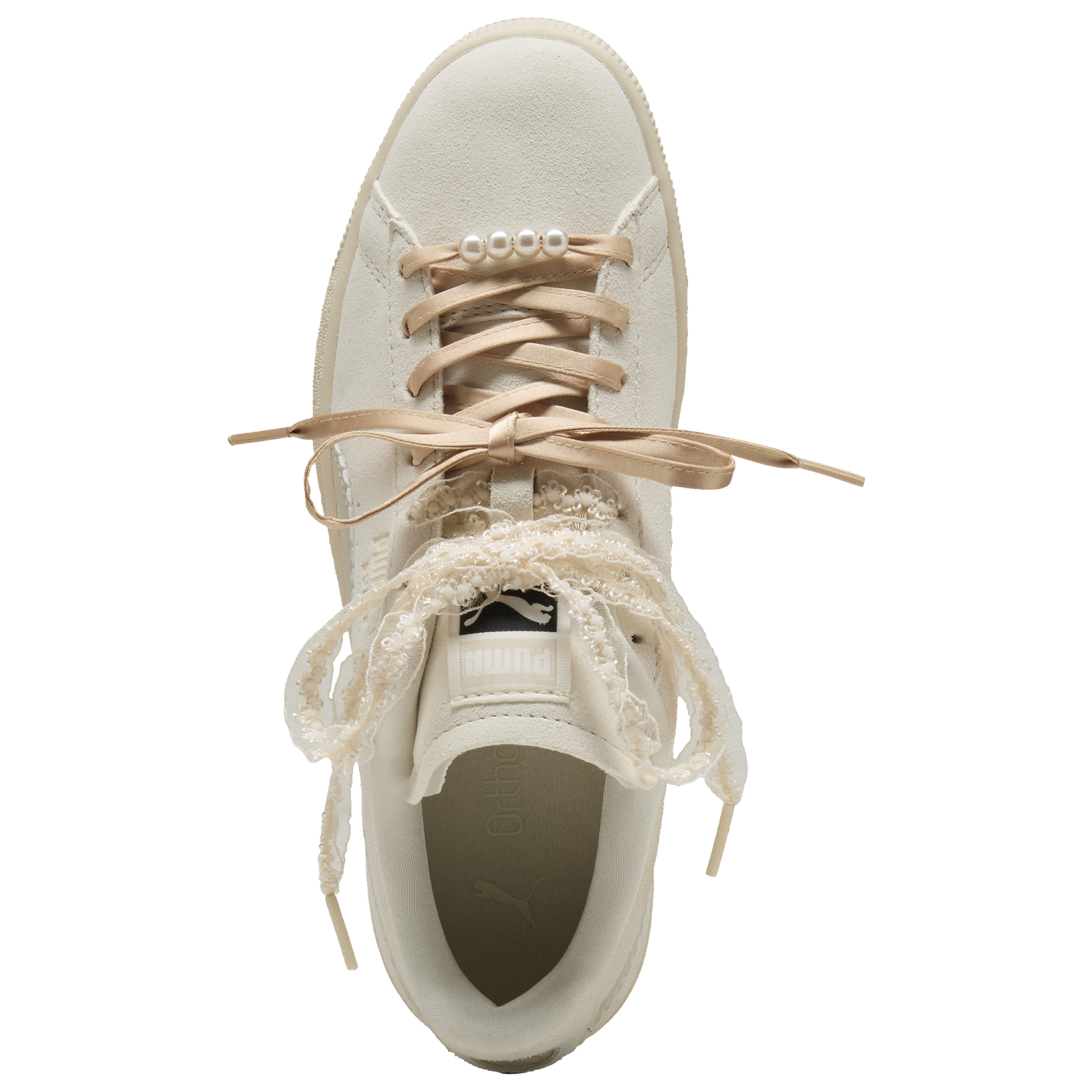 PUMA Suede Bloom - Women's - White/White