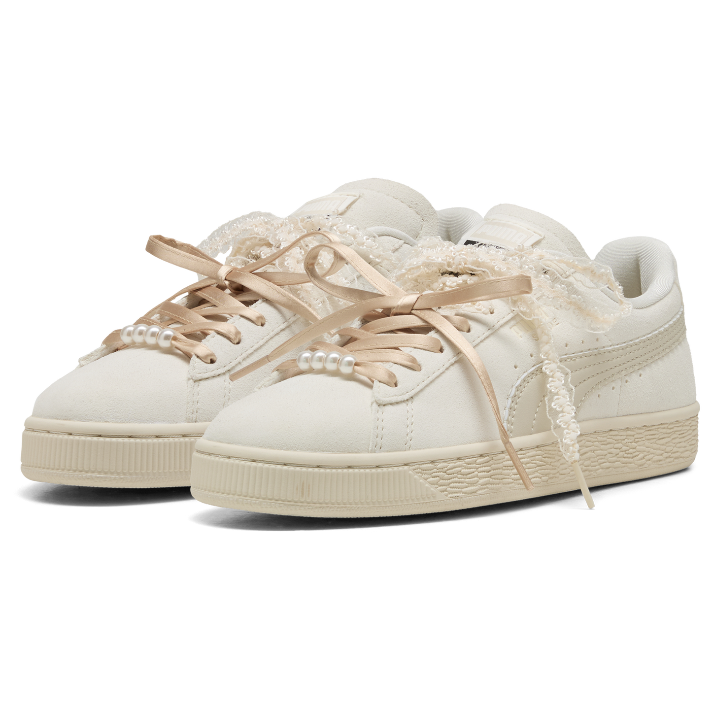 PUMA Suede Bloom - Women's - White/White