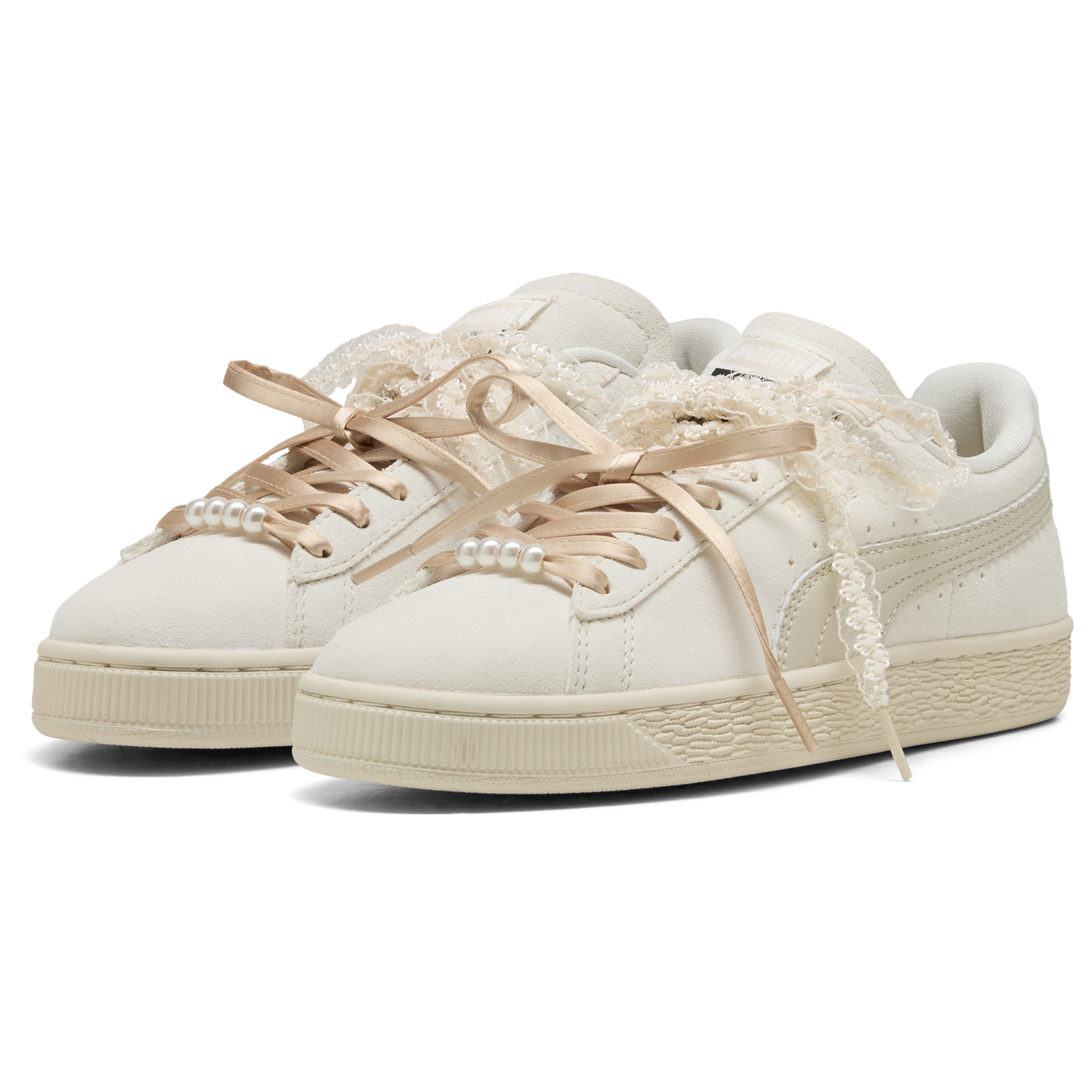 PUMA Suede Bloom - Women's - White/White