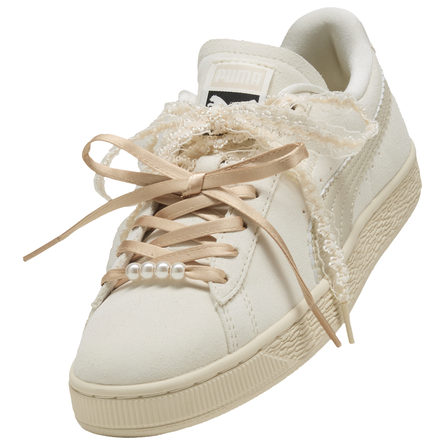 PUMA Suede Bloom - Women's - White/White