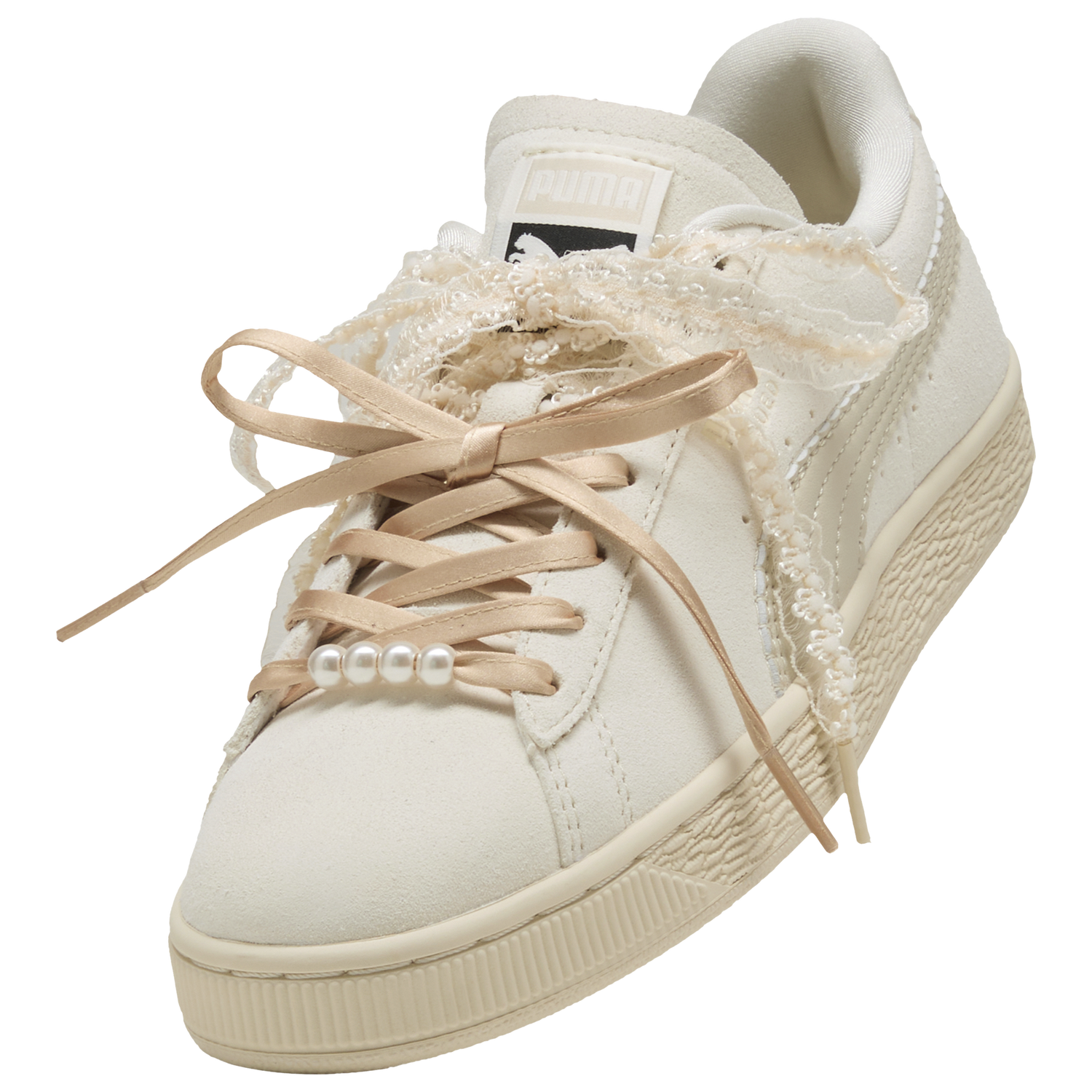 PUMA Suede Bloom - Women's - White/White