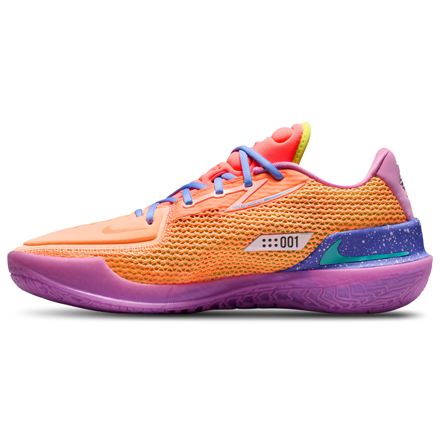Nike Air Zoom G.T. Cut 1 - Men's - Bright Violet/Pink Foam/Multi