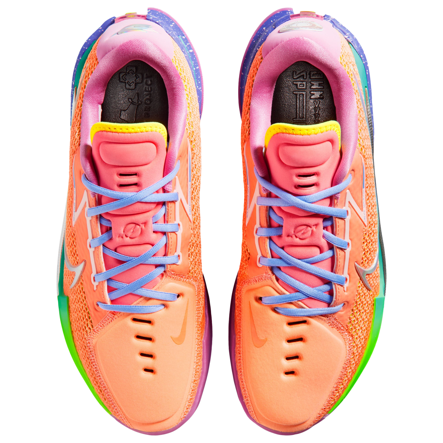 Nike Air Zoom G.T. Cut 1 - Men's - Bright Violet/Pink Foam/Multi