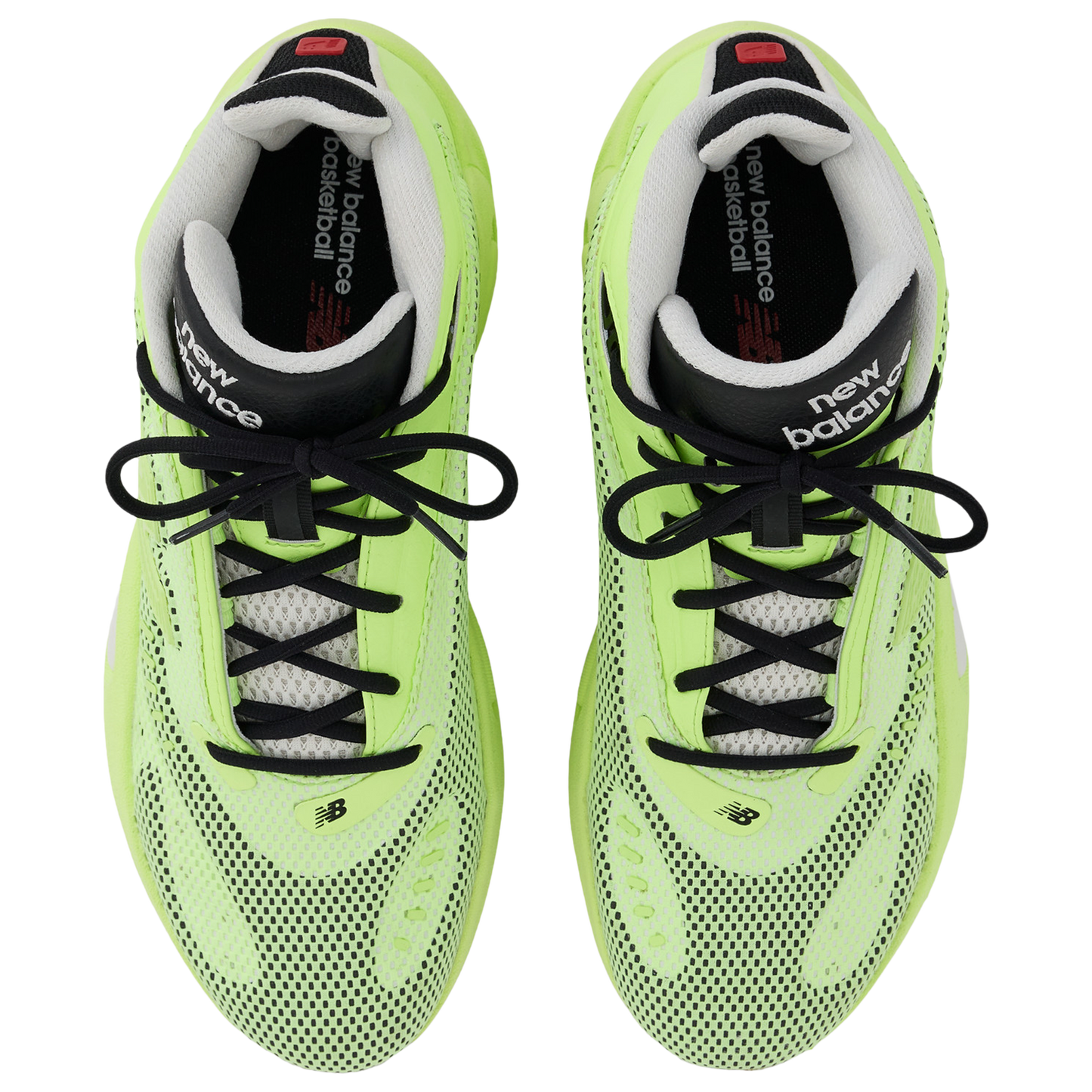 New Balance FF BB V4 - Men's - White/Volt