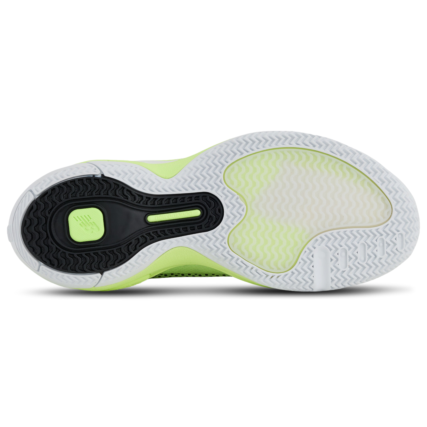 New Balance FF BB V4 - Men's - White/Volt