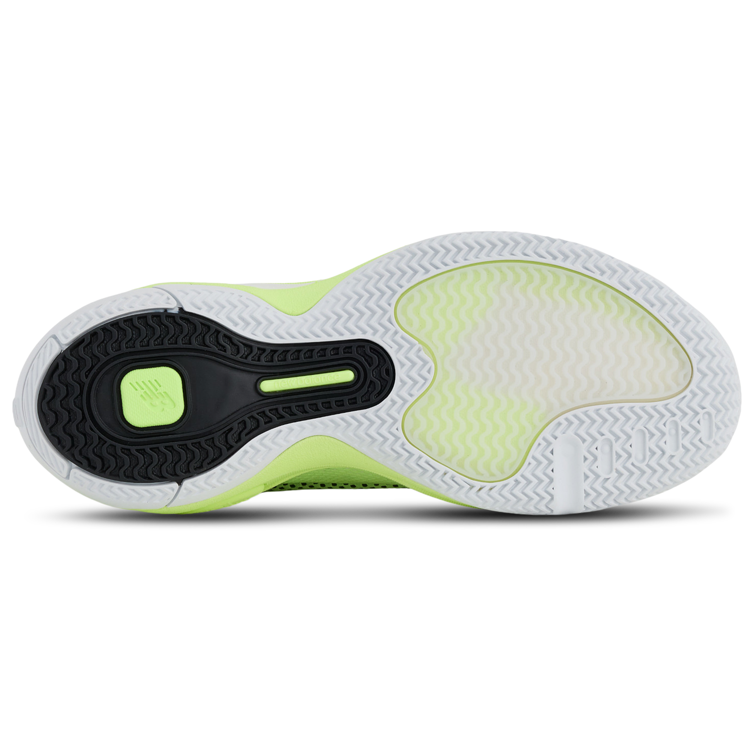 New Balance FF BB V4 - Men's - White/Volt