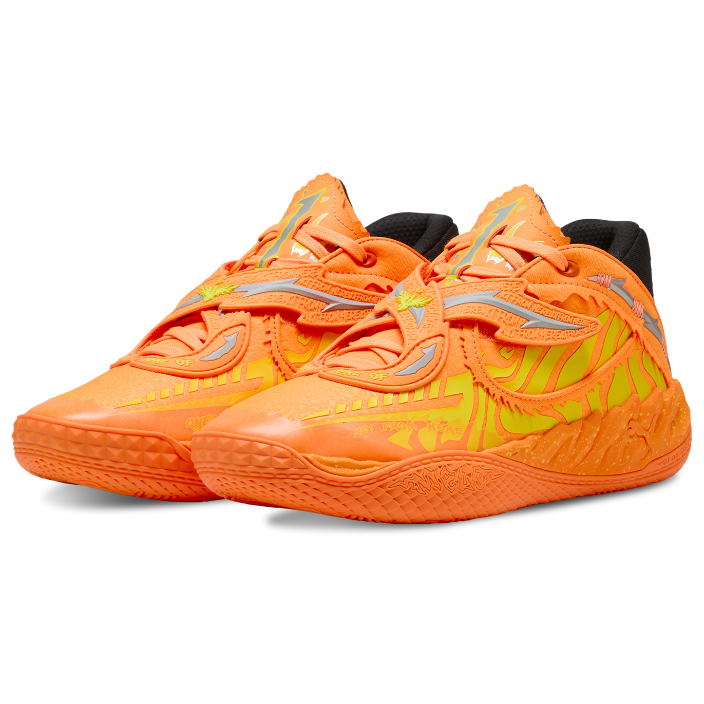 PUMA MB.05 - Men's - Silver/Green/Orange
