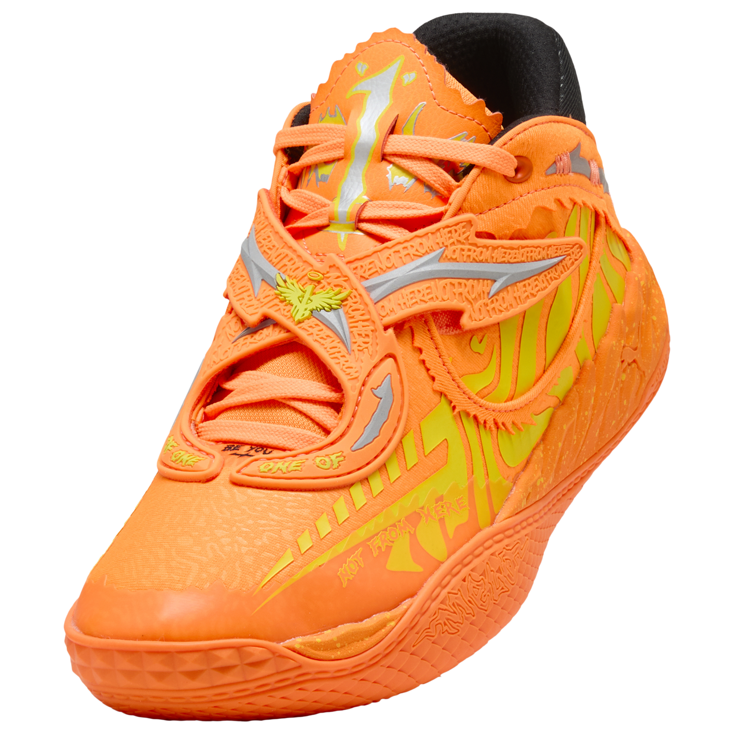PUMA MB.05 - Men's - Silver/Green/Orange