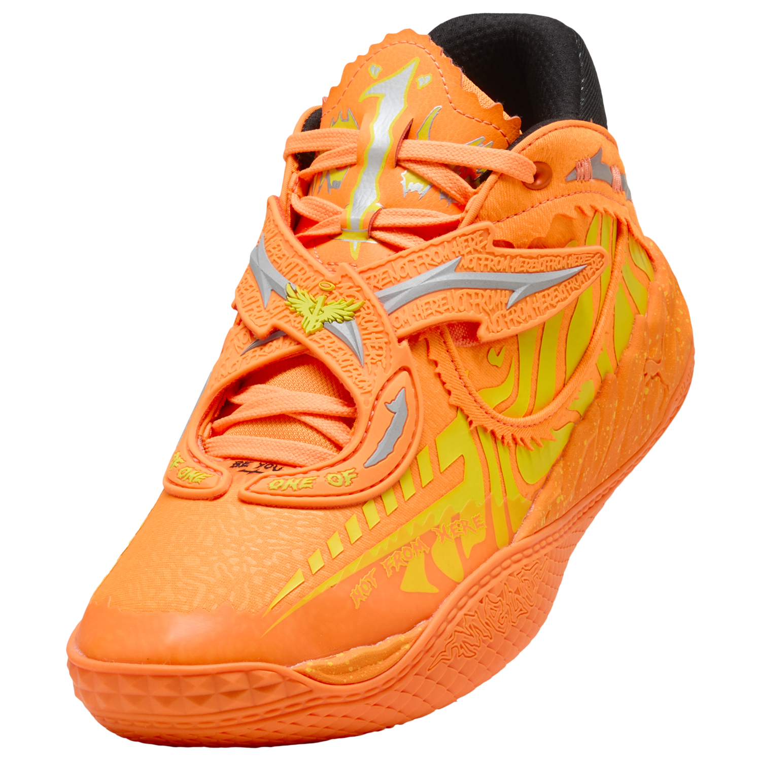 PUMA MB.05 - Men's - Silver/Green/Orange