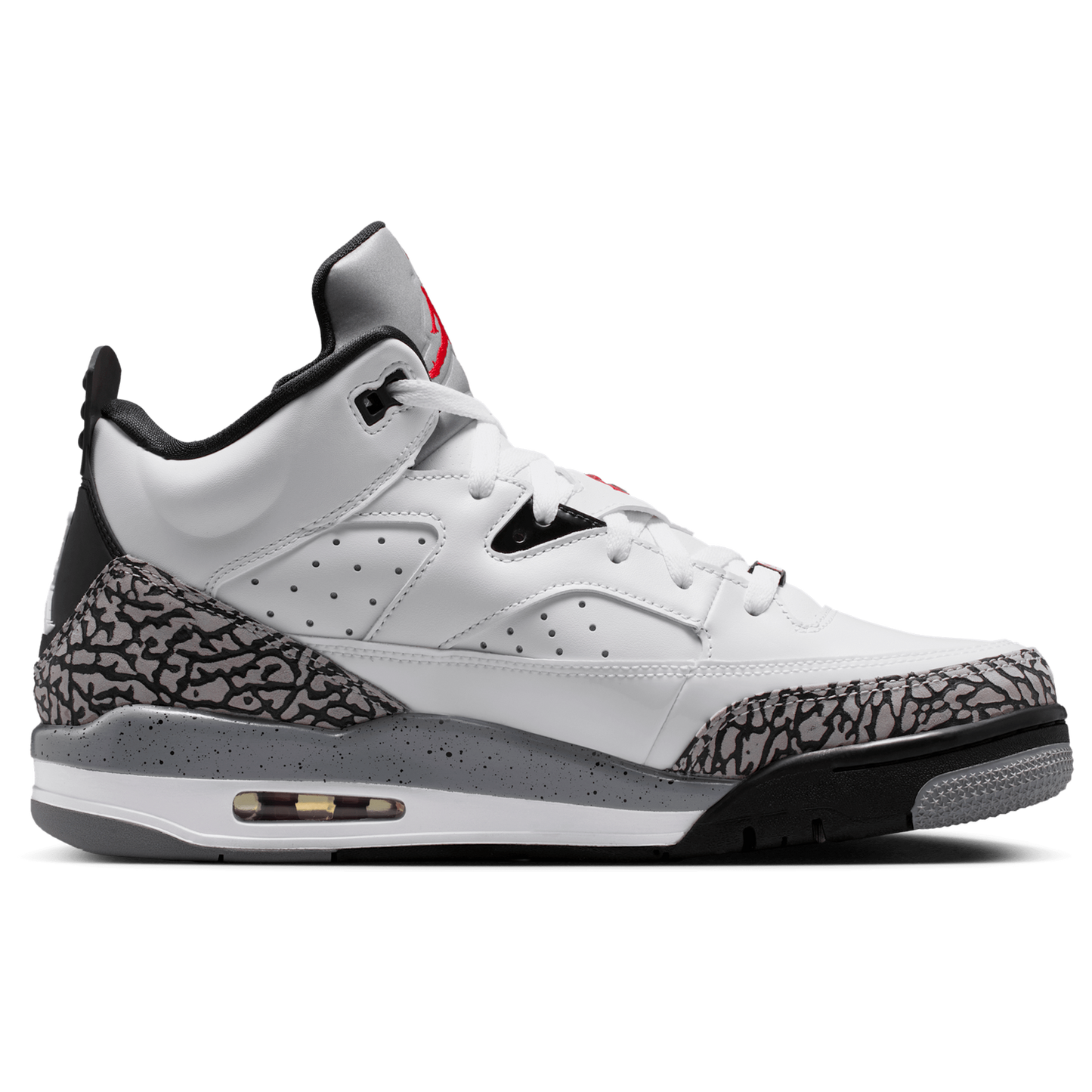 Jordan Son of Mars Low - Men's - White/Gym Red/Black