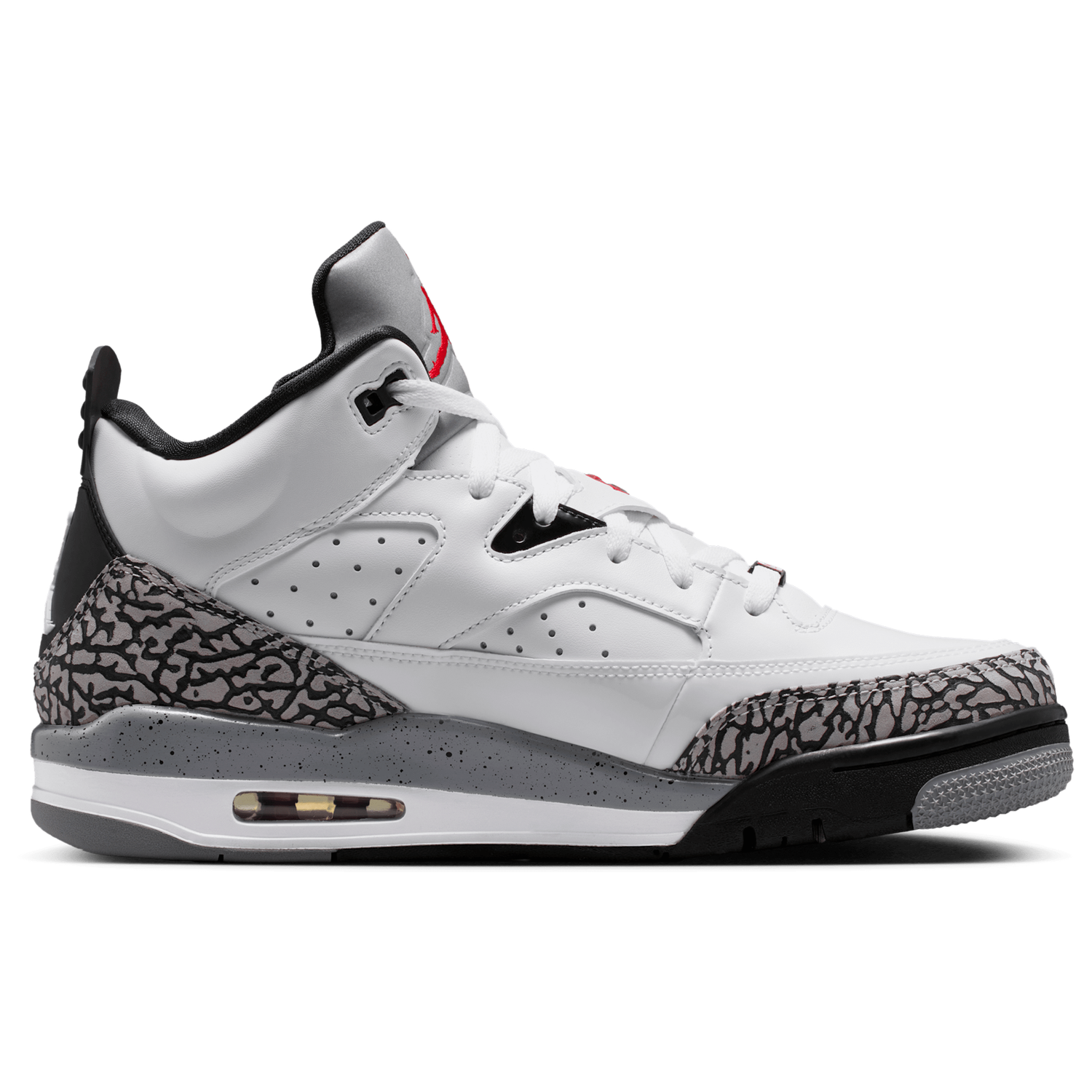 Jordan Son of Mars Low - Men's - White/Gym Red/Black