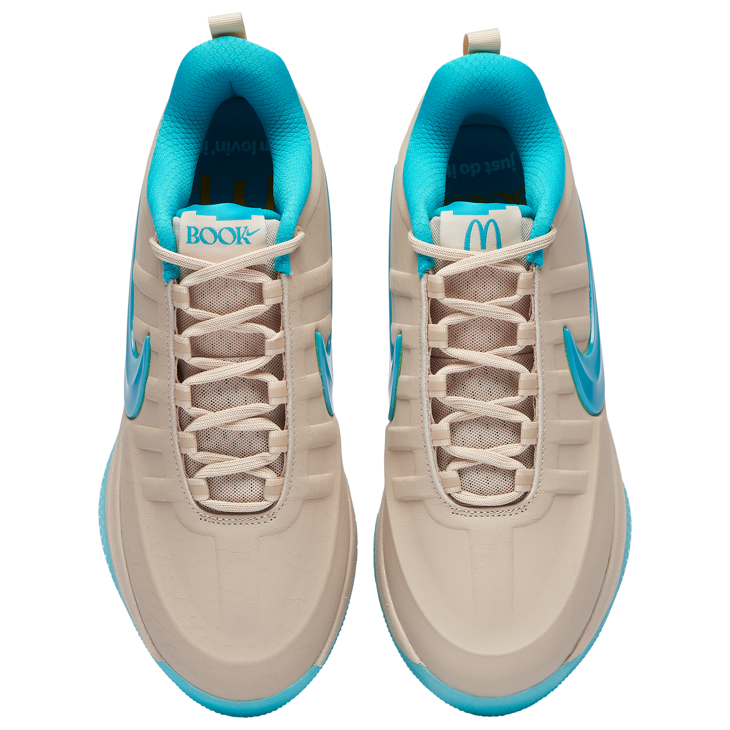 Nike Book Craftsman - Men's - Beige/Teal