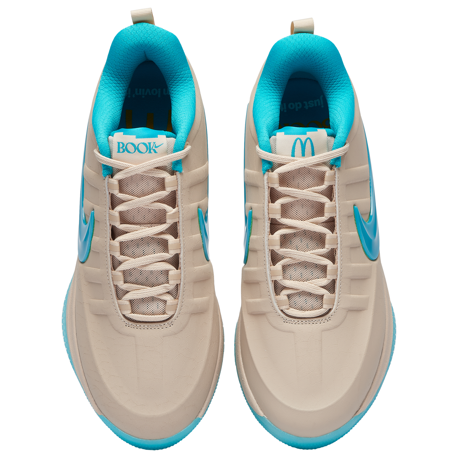 Nike Book Craftsman - Men's - Beige/Teal