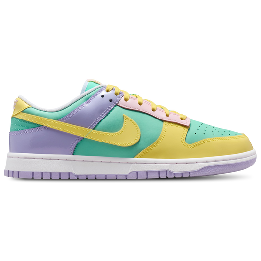 Nike Dunk Low Retro - Men's - Emerald Rise/Yellow Pulse/Hydrangeas