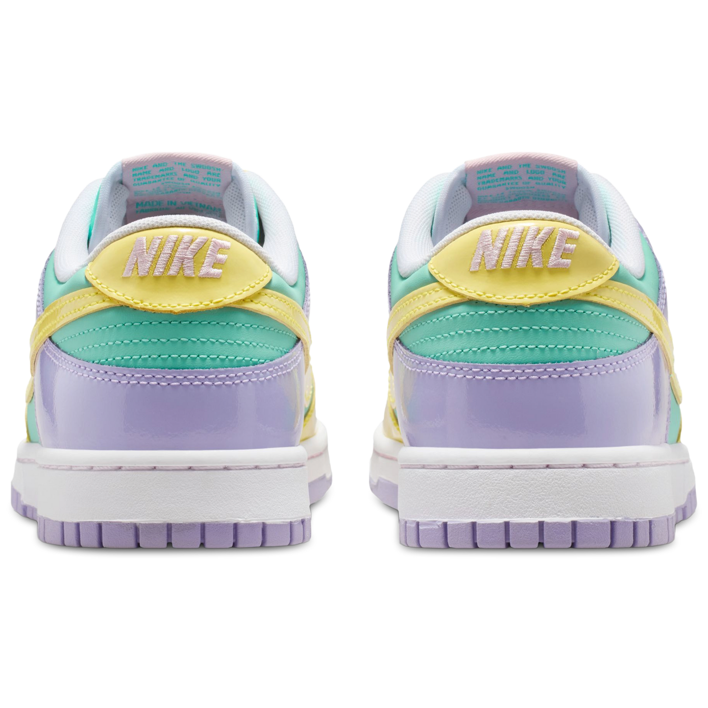 Nike Dunk Low Retro - Men's - Emerald Rise/Yellow Pulse/Hydrangeas