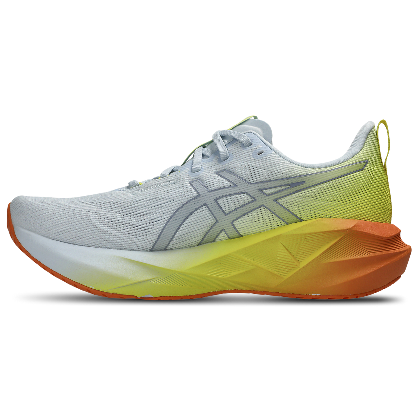 ASICS® Novablast 5 - Men's - Sky/Lemon Spark/Orange