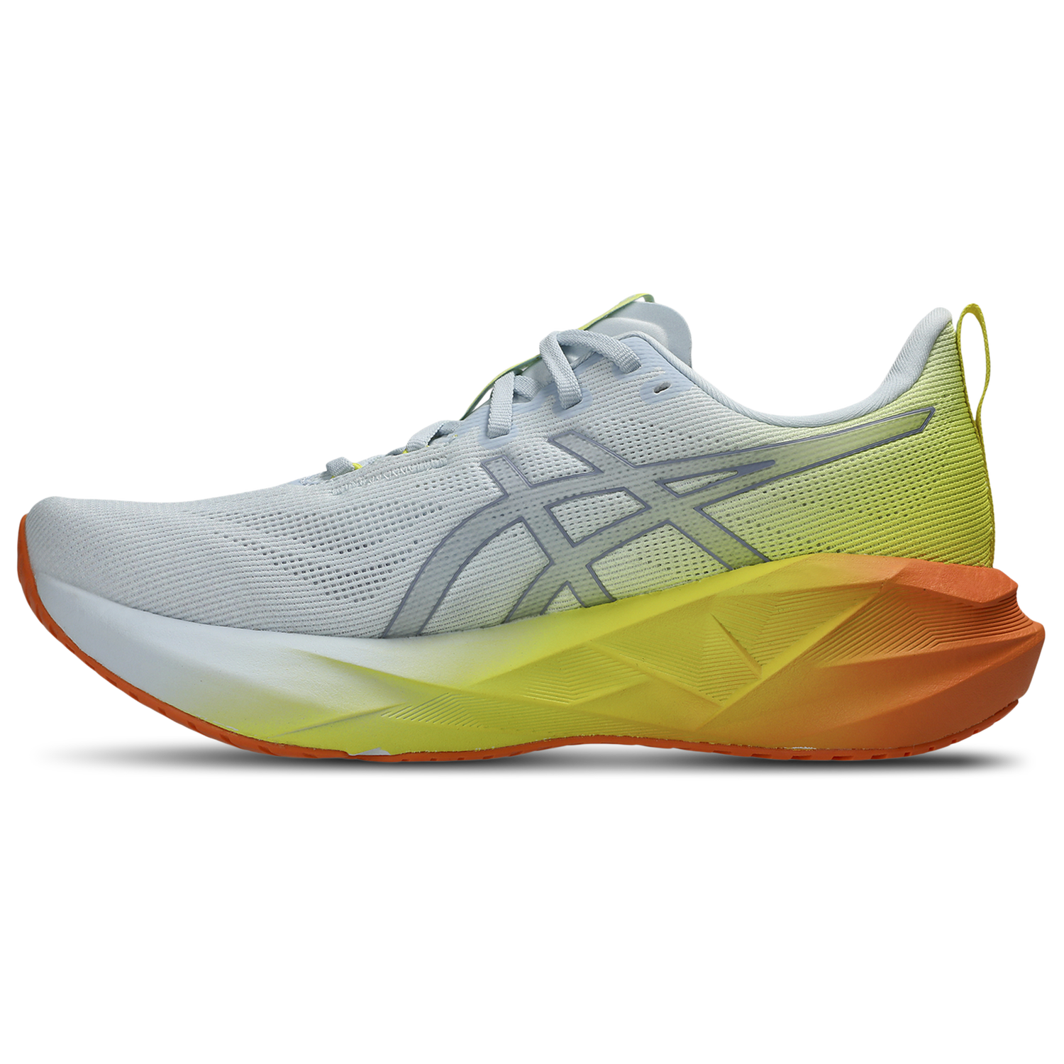 ASICS® Novablast 5 - Men's - Sky/Lemon Spark/Orange