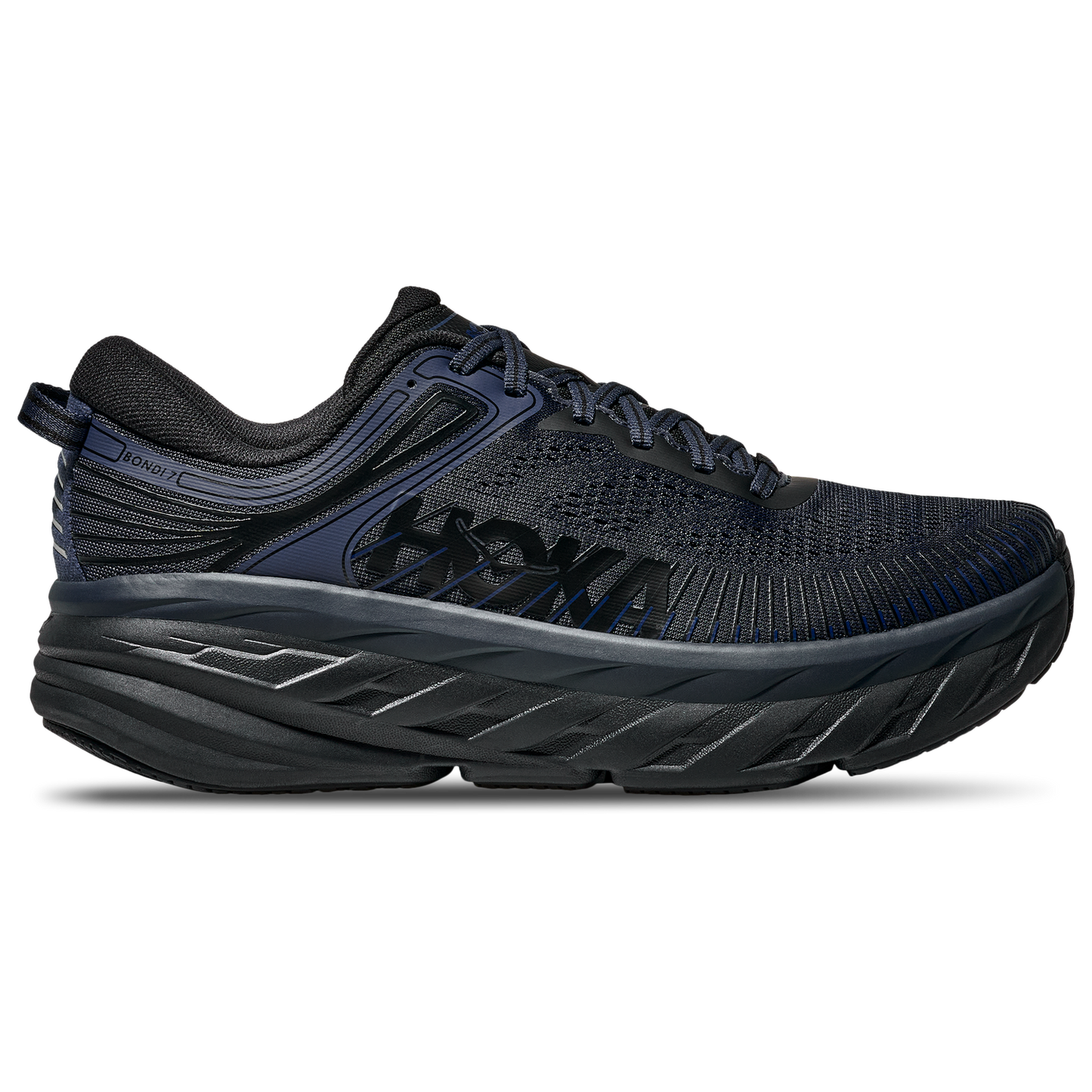 HOKA Bondi 7 - Men's - Black/Navy