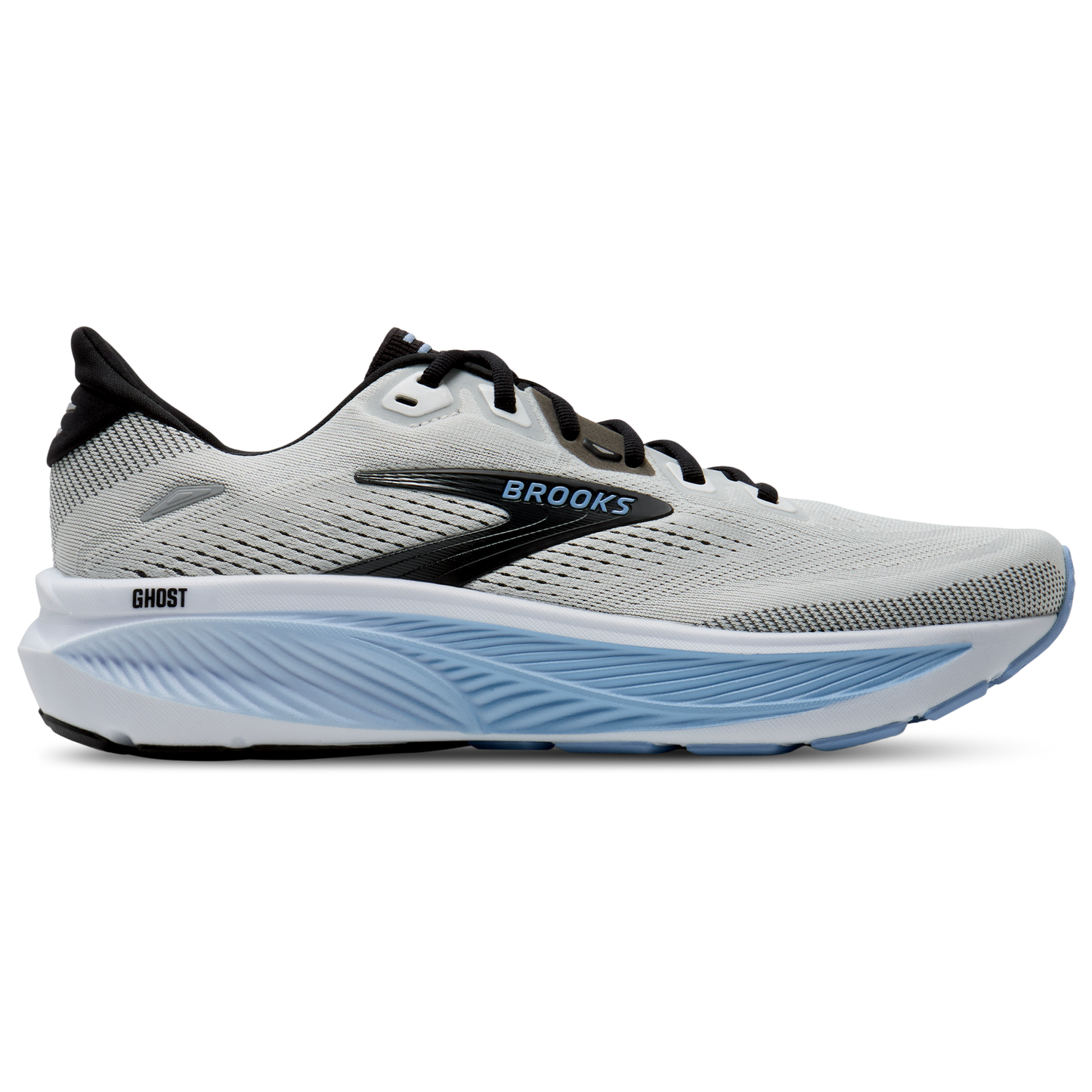 Brooks Ghost 18 - Men's - White/Black/Blue