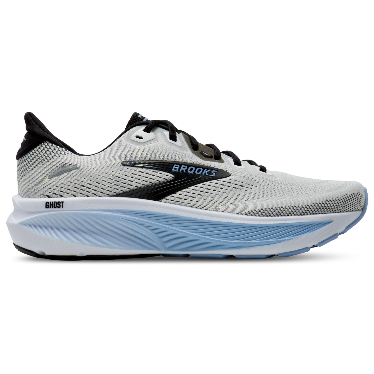 Brooks Ghost 18 - Men's - White/Black/Blue