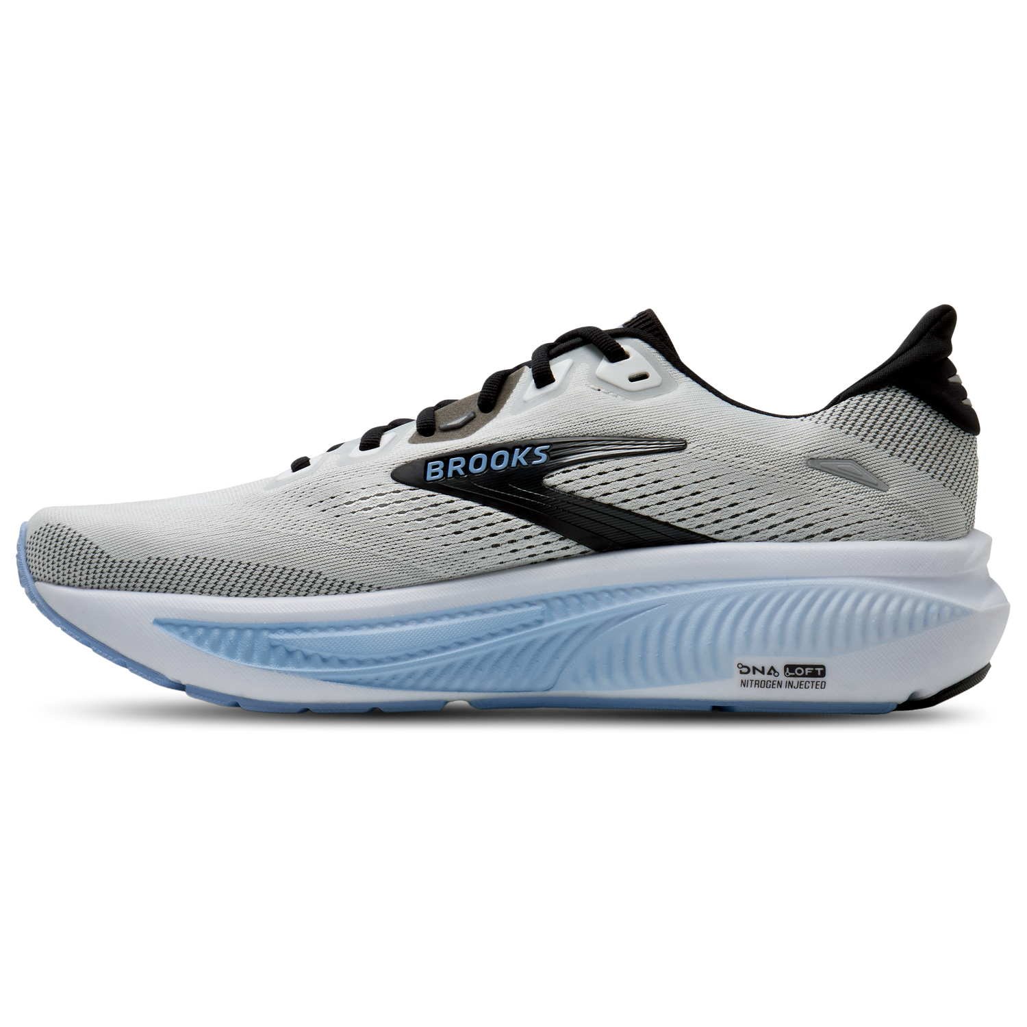 Brooks Ghost 18 - Men's - White/Black/Blue