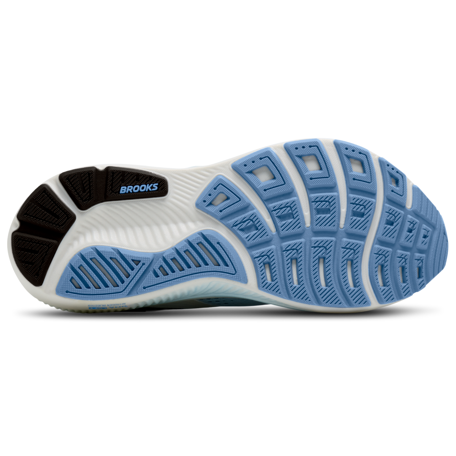 Brooks Ghost 18 - Men's - White/Black/Blue
