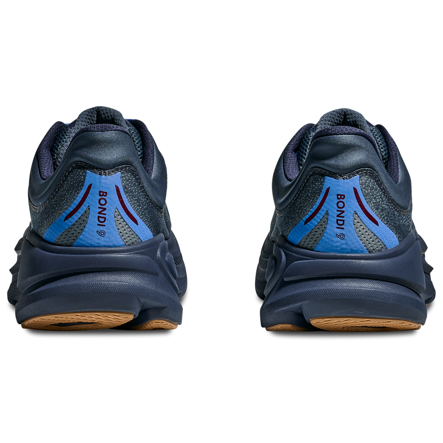 HOKA Bondi 9 - Men's - Slate Blue/Faded Navy
