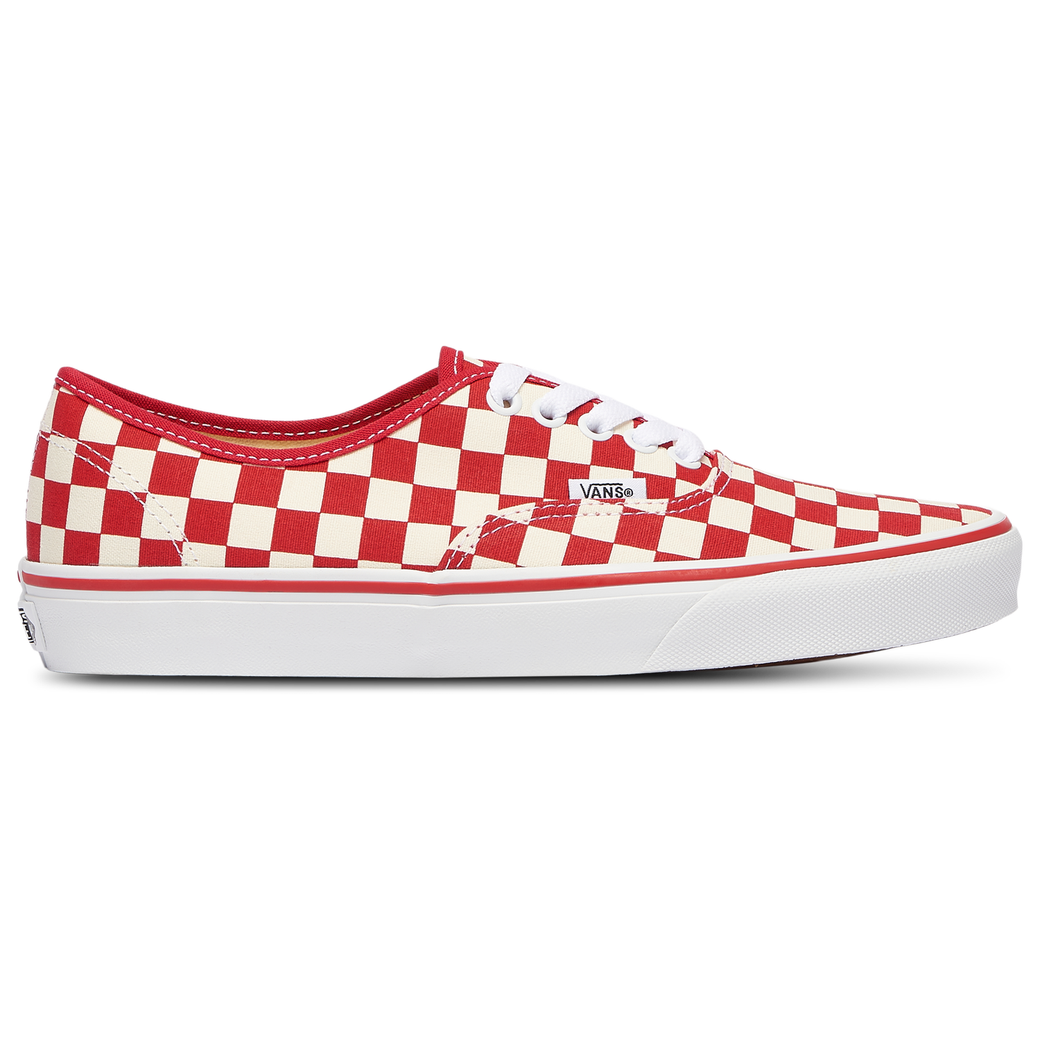 Vans Authentic - Men's - White/Red