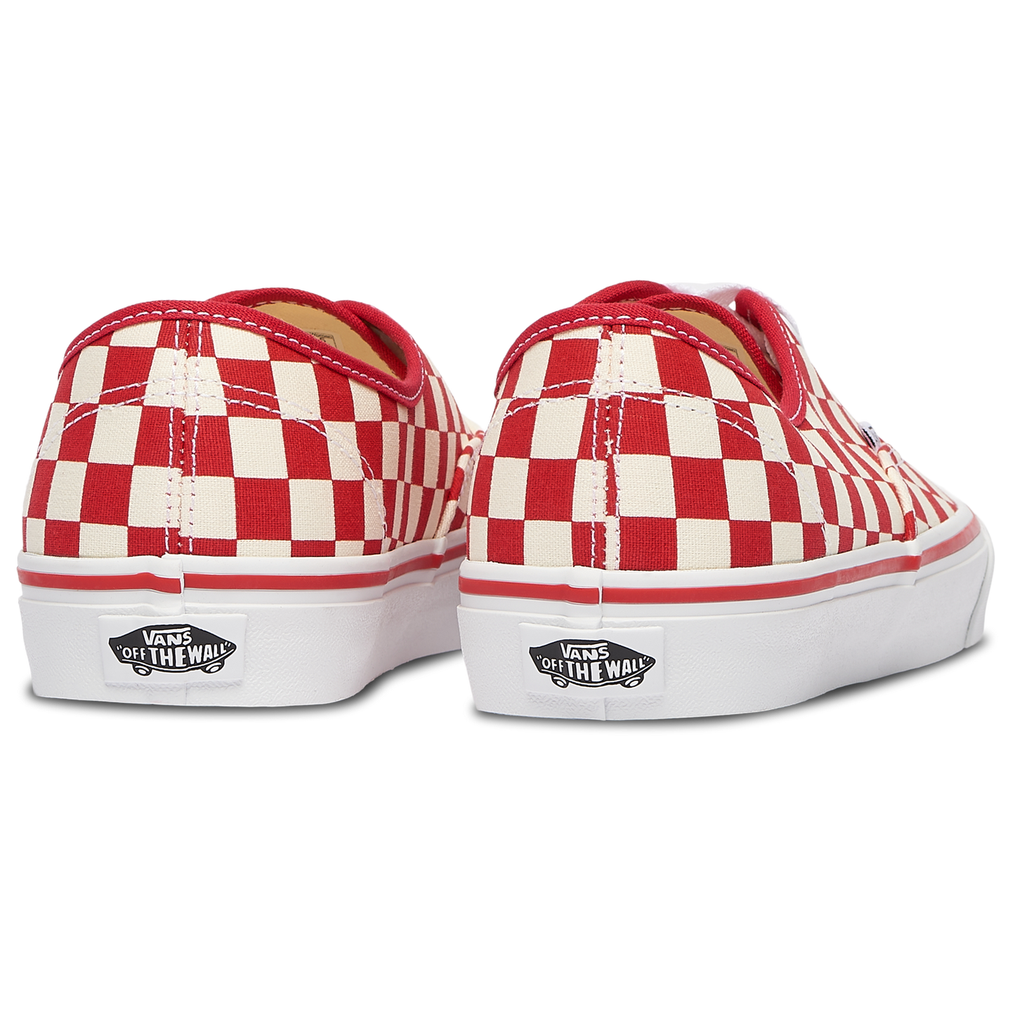 Vans Authentic - Men's - White/Red