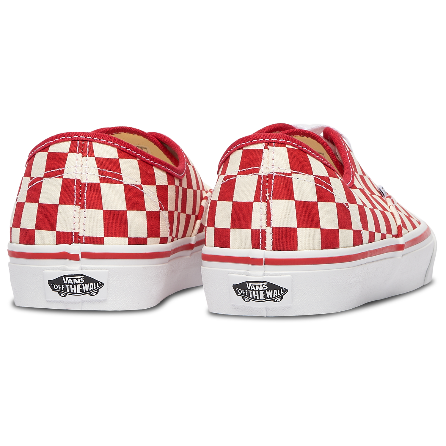 Vans Authentic - Men's - White/Red