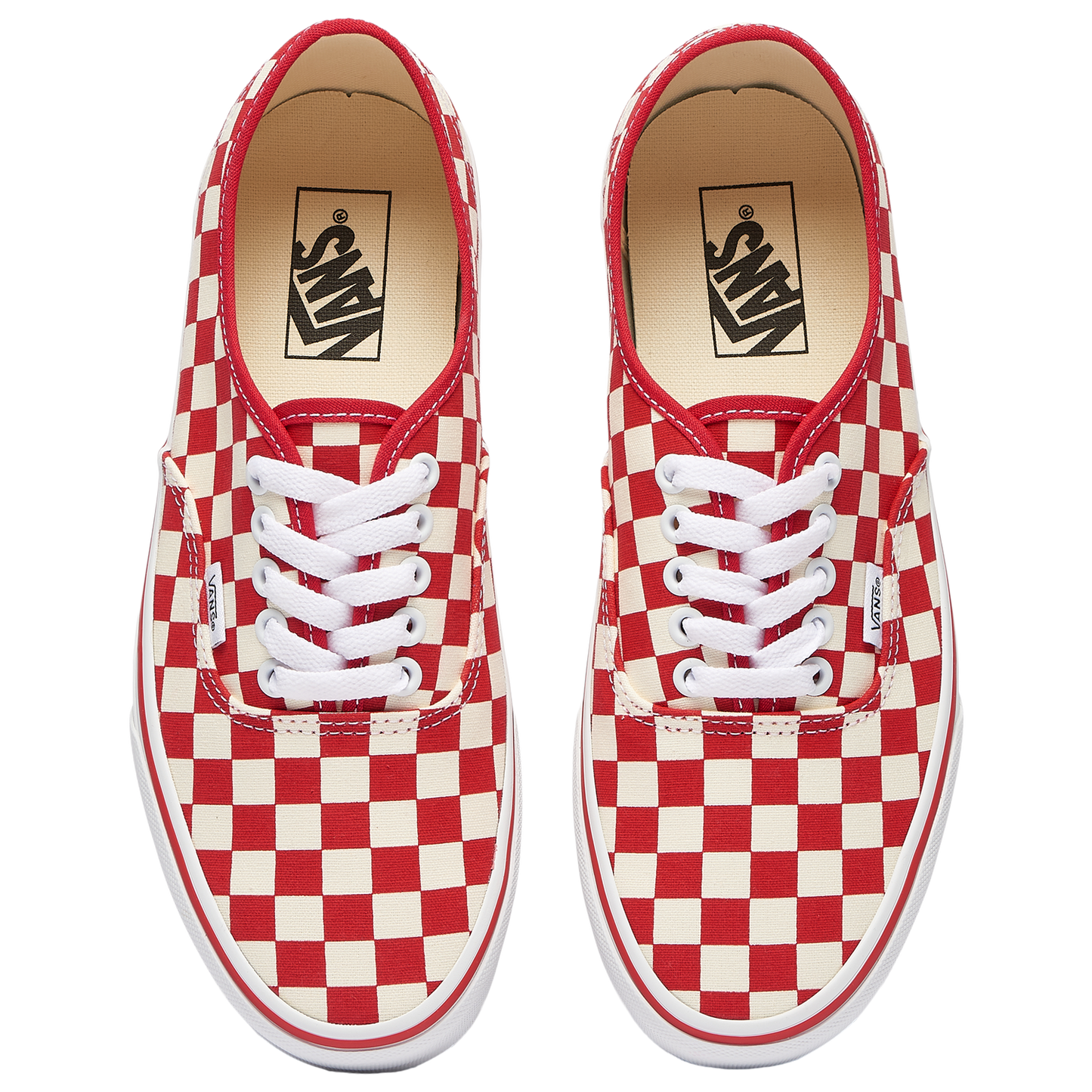 Vans Authentic - Men's - White/Red