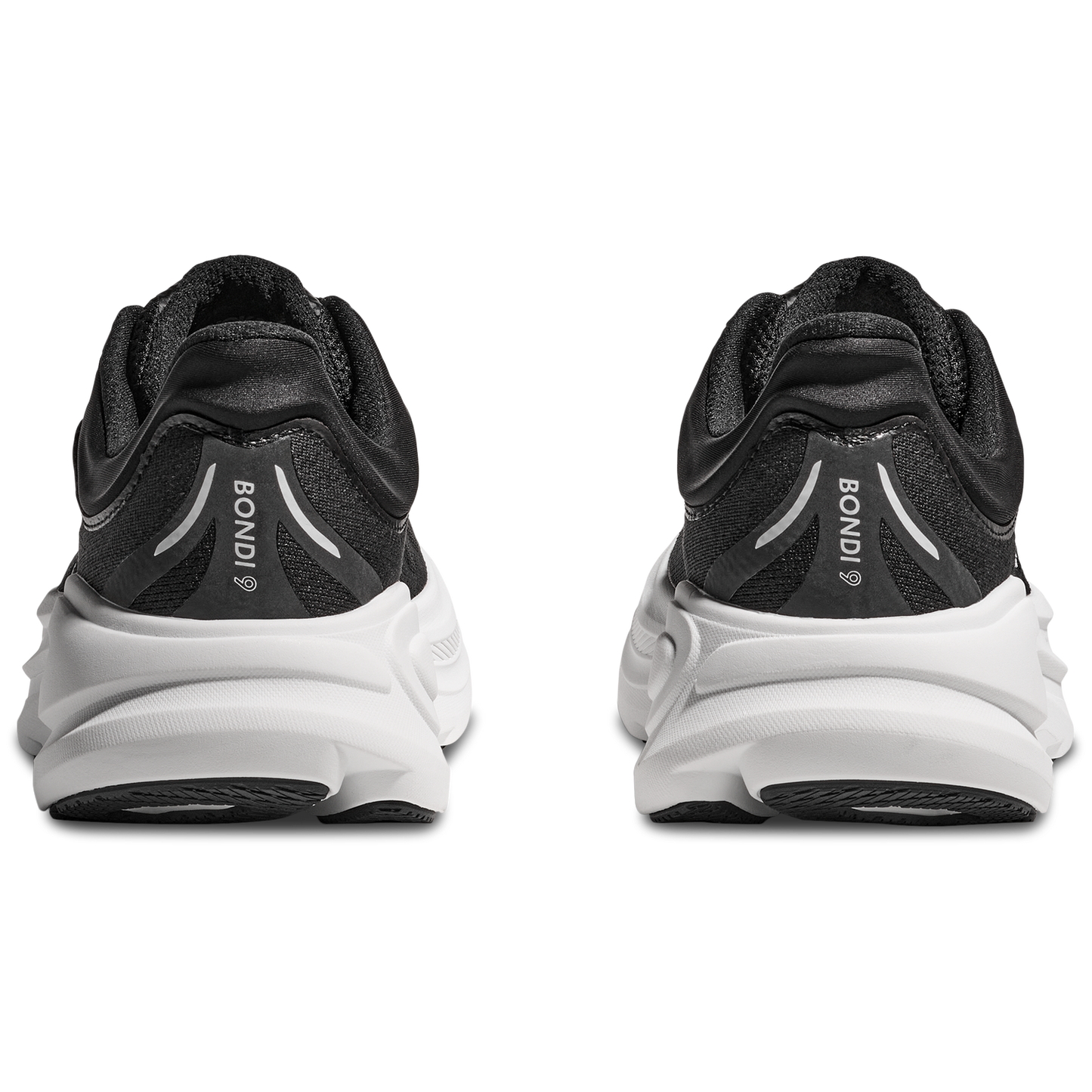 HOKA Bondi 9 - Men's - Black/White